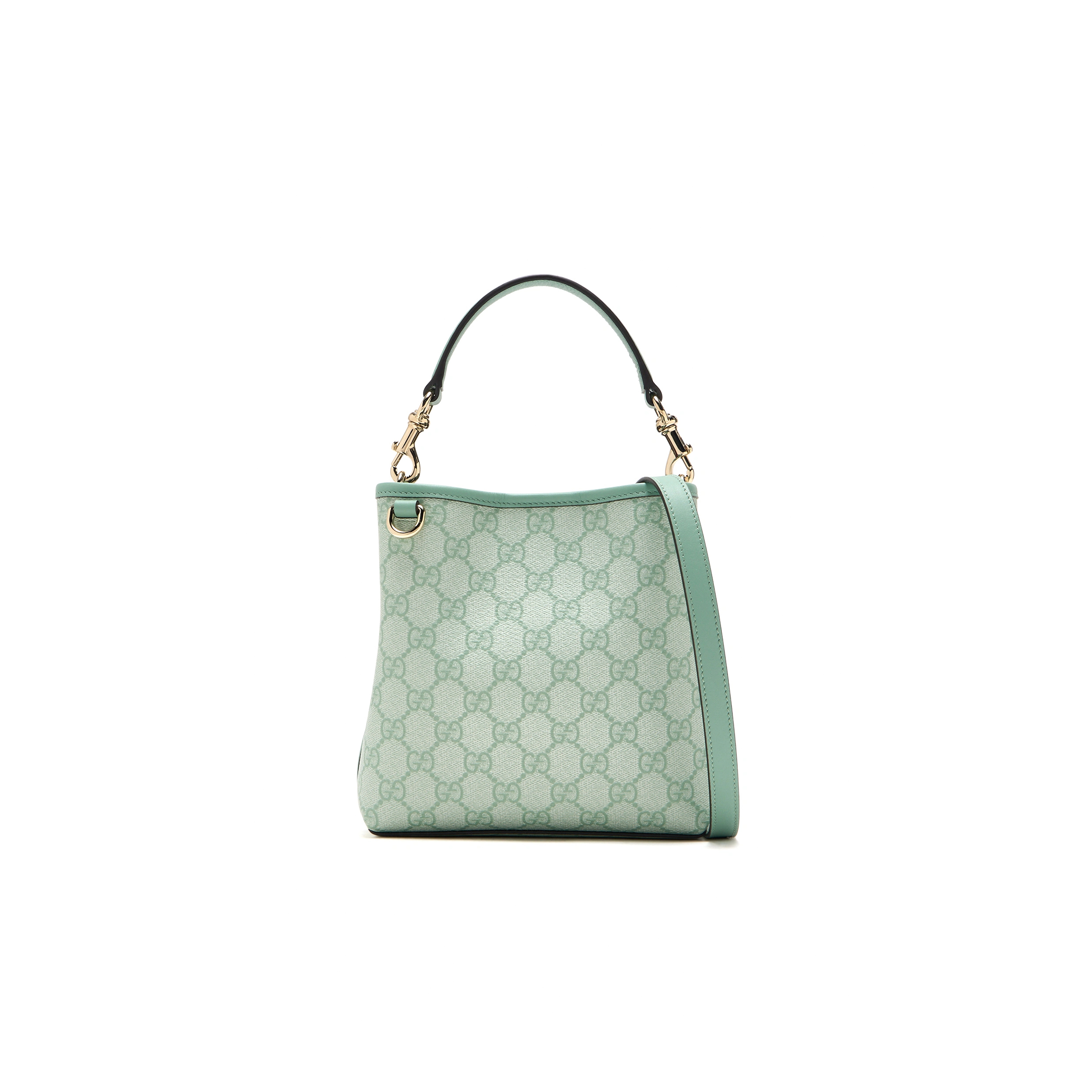 GUCCI GG EMBLEM MINI BUCKET BAG 815118 (19*18*11.5cm)